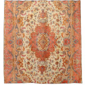 Persia Tabriz Dusty Tan Red Blush Douchegordijn (Voorkant)