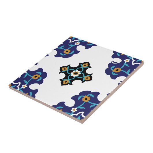 Persian Arabesque Tegeltje (Zijkant)