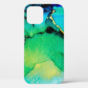 PERSIAN BLAUW, groen voor kartreuse. Zeer mooie ku Case-Mate iPhone Case