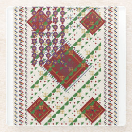 Persian Carpet  Glazen Onderzetter