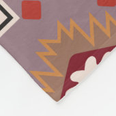 Persian carpet original design, tribal texture. Ea Fleece Deken (Hoek)