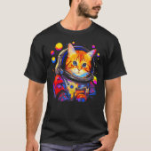 Persian Cat Astronaut T-shirt (Voorkant)