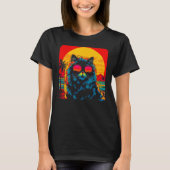Persian Cat Beach T-shirt (Voorkant)