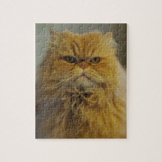 Persian Cat Jigzaag Puzzle Legpuzzel (Verticaal)