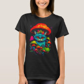 Persian Cat Mushroom T-shirt (Voorkant)