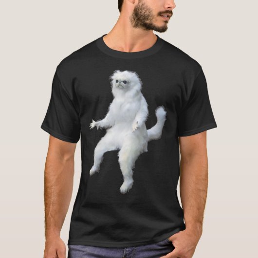 Persian Cat Room Guardian Meme Classic T-Shirt (Voorkant)
