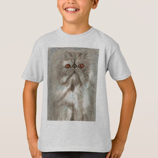 PERSIAN CAT T-SHIRT (Voorkant)
