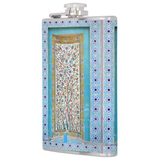 Persian elaborate tiled mural heupfles (Links)