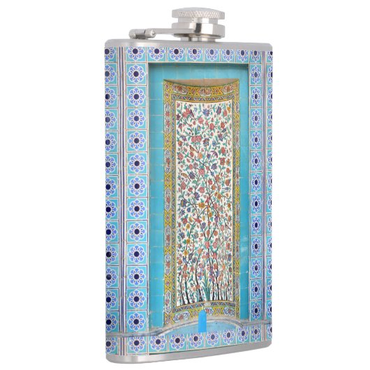 Persian elaborate tiled mural heupfles (Rechts)