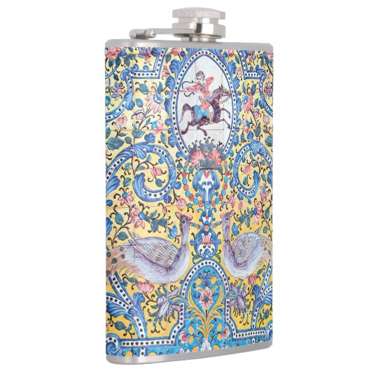 Persian elaborate tiled mural heupfles (Rechts)