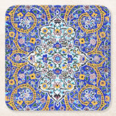 Persian elaborate tiled mural kartonnen onderzetters (Voorkant)