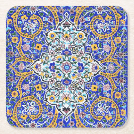 Persian elaborate tiled mural kartonnen onderzetters