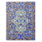 Persian elaborate tiled mural notitieboek (Voorkant)