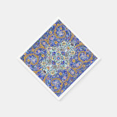 Persian elaborate tiled mural servet (Hoek)