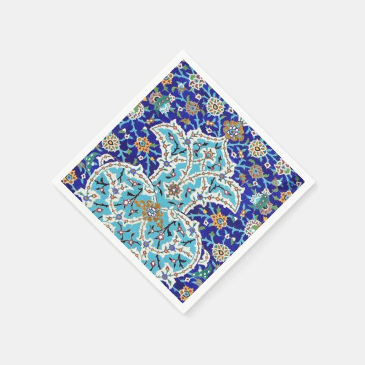 Persian elaborate tiled mural servet (Hoek)