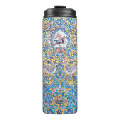 Persian elaborate tiled mural thermosbeker (Voorkant)