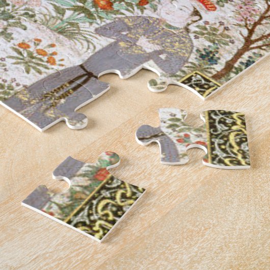 Persian Garden 15th Century Legpuzzel (Zijkant)