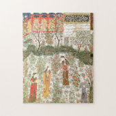Persian Garden 15th Century Legpuzzel (Verticaal)