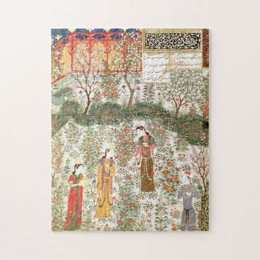 Persian Garden 15th Century Legpuzzel (Verticaal)