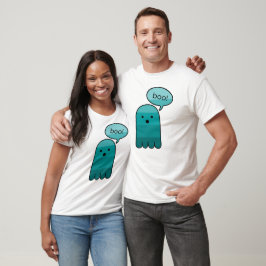 Persian Green Boo Ghost Halloween T-shirt