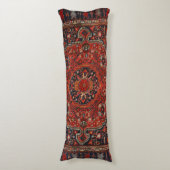 Persian Joshan Red Rusty Blue Lichaamskussen (Voorkant Verticaal)