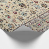 Persian Kashan Dusty Baby Blue Cadeaupapier (Hoek)