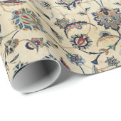 Persian Kashan Dusty Baby Blue Cadeaupapier (Rol Hoek)