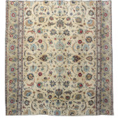 Persian Kashan Dusty Baby Blue Douchegordijn (Voorkant)