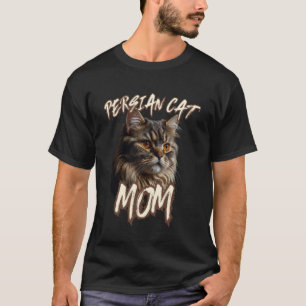 PERSIAN KAT MOEDER leuk kat ontwerp voor huisdier T-shirt