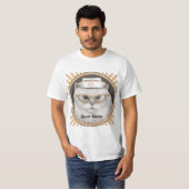 Persian Kat Verpleegster T-shirt (Voorkant volledig)