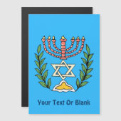 Persian Magen David Menorah (Voorkant / Achterkant)
