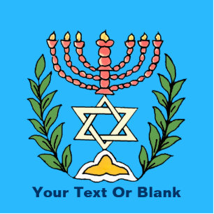 Persian Magen David Menorah Fotobeeldje Magneet