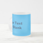 Persian Magen David Menorah Matglas Koffiemok (Voorkant links)