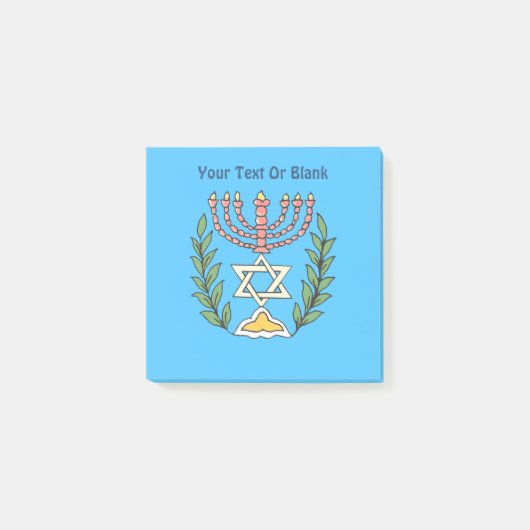 Persian Magen David Menorah Post-it® Notes (Voorkant)