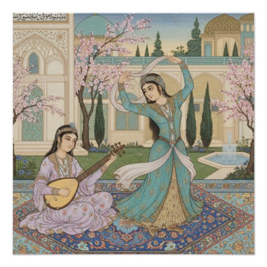 Persian Miniature Art Perfect Poster (Voorkant)