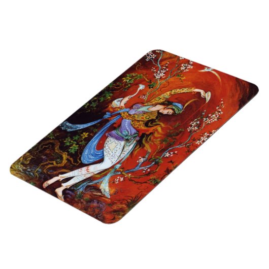 Persian Miniature Dancing Nymph Magneet (Linkerzijde)