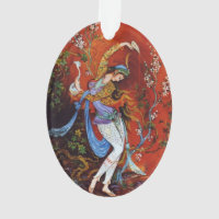 Persian Miniature Dancing Nymph
