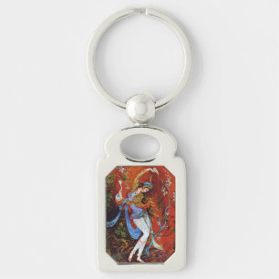Persian Miniature Dancing Nymph Sleutelhanger