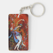 Persian Miniature Dancing Nymph Sleutelhanger (achterkant)