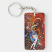 Persian Miniature Dancing Nymph Sleutelhanger (Voorkant)