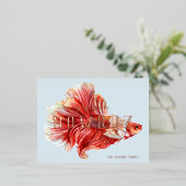 Persian Nowruz Lucky Goldfish Folie Briefkaart (Staand Voorkant)