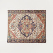 PERSIAN  ORIENTAL ONTWERP WANDKLEED (Voorkant (horizontaal))