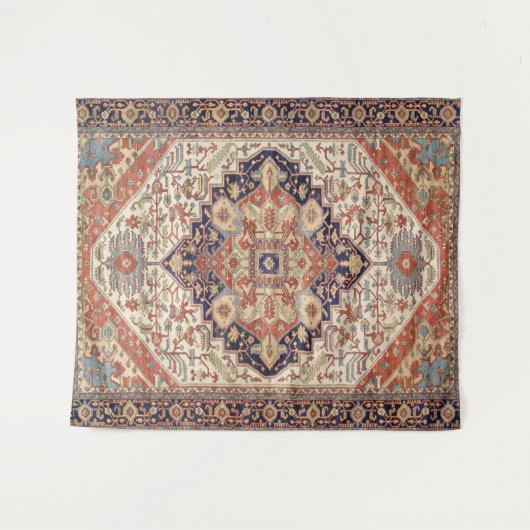 PERSIAN ORIENTAL ONTWERP WANDKLEED (Voorkant (horizontaal))