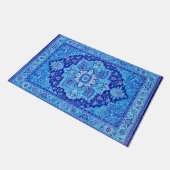 PERSIAN RUG - blauw Deurmat (Schuin)