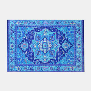 PERSIAN RUG - blauw Deurmat