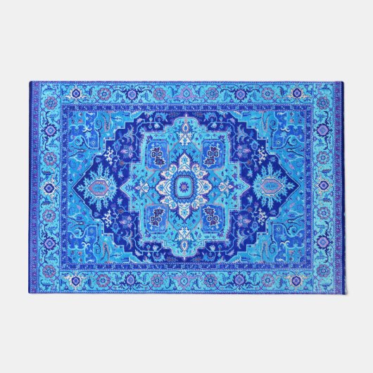 PERSIAN RUG - blauw Deurmat (Voorkant)