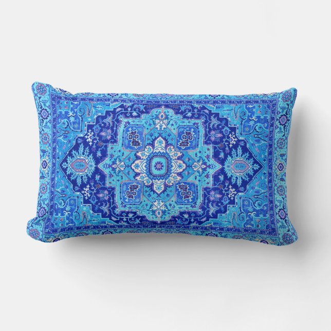 PERSIAN RUG - blauw Kussen (Voorkant)