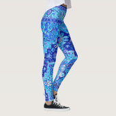 PERSIAN RUG - blauw Leggings (Rechts)