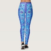 PERSIAN RUG - blauw Leggings (Achterkant)