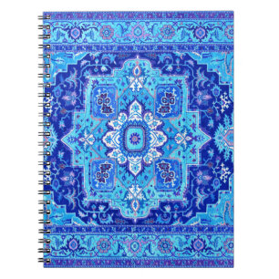 PERSIAN RUG - blauw Notitieboek